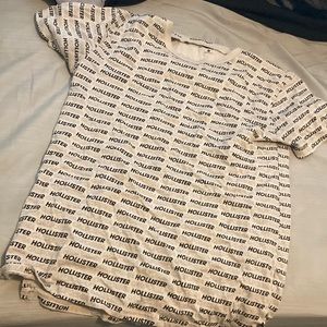 Hollister White Tee